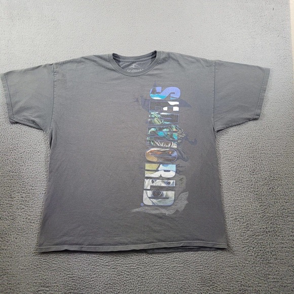 Sea World Shirt Mens 2XL Gray Shamu Killer‎ Whale Orca Souvenir Destination Tee - Picture 1 of 11